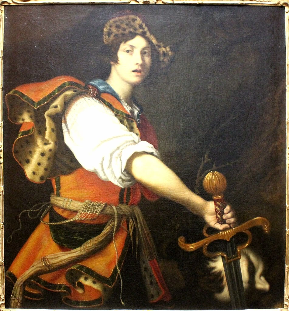 Davide con lòa tsta di Golia - Gemäldegalerie Alte Meister, Dresda
